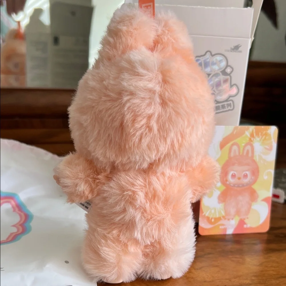 Authentic Pop Mart The Monsters Big Into Energy Labubu- Happiness, New Open Box - Picture 6 of 12